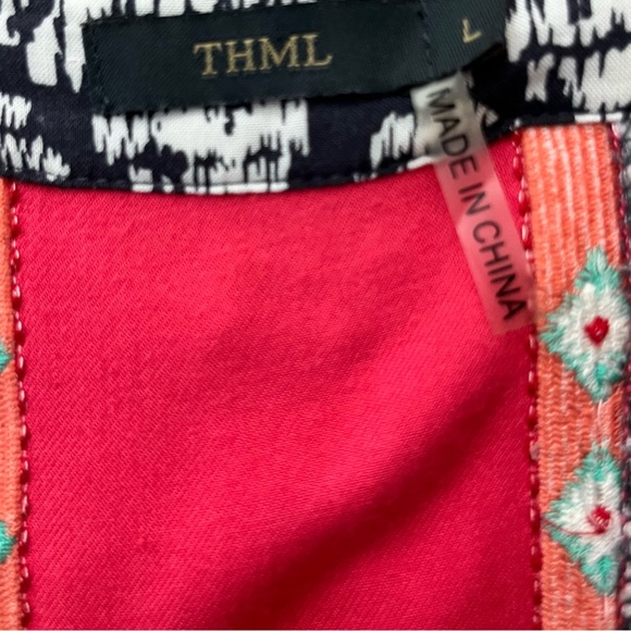 Anthropologie THML tasseled swing dress - Picture 6 of 6